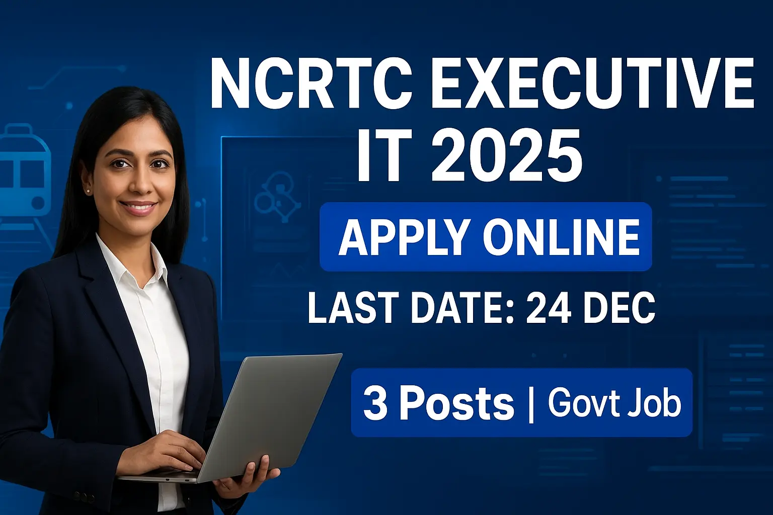 NCRTC Executive Vacancy 2025